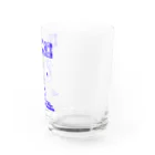 Danke Shoot Coffeeの外帯3(青) Water Glass :right