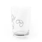 yosuke-Tのいつかのハムスターとおならくん Water Glass :right