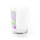 Mieko_KawasakiのWhat is cute? メロンクリーム猫さん Water Glass :right