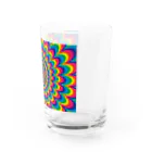 AQ-BECKのpsychedelic-02 Water Glass :right
