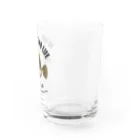 猫と釣り人のKAWAHAGI_EB_2CW Water Glass :right