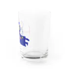 すもものアーチェリー猫天使001 Water Glass :right