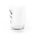 猫と釣り人のHIRAMASA_EB_2CW Water Glass :right