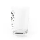 猫と釣り人のHIRAMASA_EB_1CW Water Glass :right