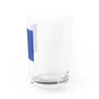 raiden.のdeep blue Water Glass :right