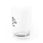 海のサワガニのカメ Water Glass :right