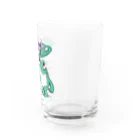 イラスト MONYAAT のオレサマガエル Water Glass :right