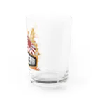 akinokunisyuzouの安芸乃国酒造 ロゴ2 Water Glass :right