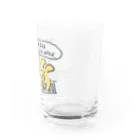 ゆんぐふらうよっほ（yunyun）のMY DOG DRINKS SODA AT THE OFFICE Water Glass :right