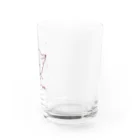 CHOTTOPOINTの警戒中の猫 Water Glass :right