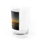 botanical museumの夕陽 Water Glass :right