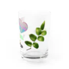 𝙈𝙊𝙈𝙊'𝙨 𝙎𝙝𝙤𝙥のbotanical-MOMO Water Glass :right