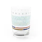 新商品PTオリジナルショップの昭和47年信越本線ダイヤグラム Water Glass :right