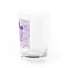 テレポーテーションのむらさきリボンちゃん Water Glass :right