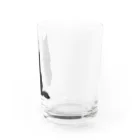 SAIWAI DESIGN STOREのクロネコこぶお Water Glass :right