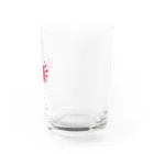 旭日旗の旭日堂の【ハート旭日旗】シリーズ Water Glass :right