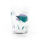 ヤエシノオミセ の長男画伯　【さかな】 Water Glass :right