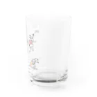 バレエシルエット ballet*pointe_pon*の鳥獣戯画×バレエ【プレバレエ】 Water Glass :right