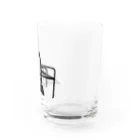 シンプルなグッズ やこ屋のシルエットな椅子と影 Water Glass :right