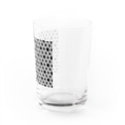 シンプルなグッズ やこ屋の花の幾何学模様 Water Glass :right