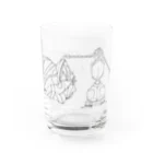 無名昆虫の夫婦し文（めおとしぶみ）withゆりかご Water Glass :right