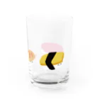 yukia11_designの寿司プードル三貫 Water Glass :right