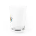 wonder land sweetのキナコくん春のお散歩 Water Glass :right