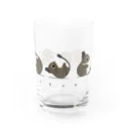 ねずりすSHOPのでんぐりデグー Water Glass :right