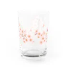 kawacocoの桜グラス グラス右面