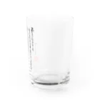 ゴロニャーのダサT屋さんのゲーテの名言集 Water Glass :right