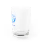 meliaのAloha Heart 青 Water Glass :right