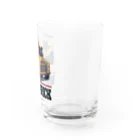 nidan-illustrationの"WIDE BRICK" Water Glass :right