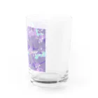 32番地のむらさき迷彩力士 Water Glass :right