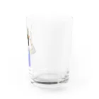 ユニコの奈良が好き過ぎて鹿になったちゃん Water Glass :right