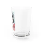 世界の絵画アートグッズの川瀬巴水《中村芝翫 雪姫》  Water Glass :right
