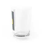 ナグラクラブ デザインの寝ぐせ　ぱぱ　らいおん　sma Water Glass :right