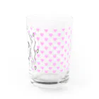 pino子 shopの推し大好きちゃん 推しに感謝 Water Glass :right