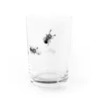 きっかわのあみめあり(くっきり白ナシver) Water Glass :right