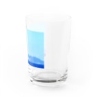 pino子 shopの島が見えてきた【風景写真】 Water Glass :right
