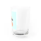 AKUBI工房のCREAM DOG Water Glass :right