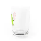 おできちゃんの食べるな。食べるなよ絶対に Water Glass :right