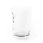 かわいい尻子玉のアイスカフェオレ Water Glass :right