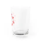 mini-changのクールビズ！ビールクズ！(まるもじ) Water Glass :right