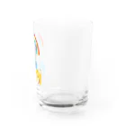 あおいらくだグッズのBluecamel colour Water Glass :right