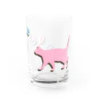 ねこや Ryoko -猫屋 りょうこ-のねこ　可愛い私でいたい気分 Water Glass :right