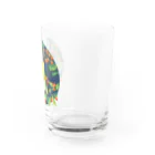 piro piro piccoloのムギマキ Water Glass :right