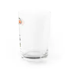 m :)のしゃけ Water Glass :right