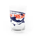 イラスト MONYAAT のサーモン サモタンの夢    ちいさめ Water Glass :right