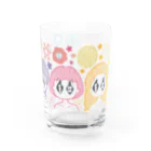 ちなのお花girls Water Glass :right