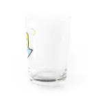 creative NAOのリーゼントおばけ Water Glass :right